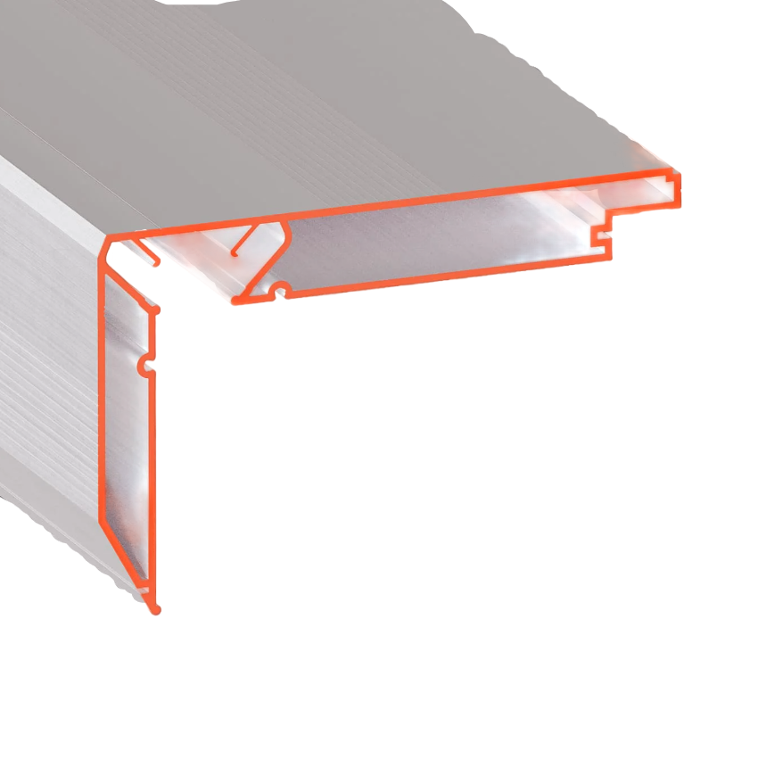 Фото товара FLEXY 11120 STANDART 60 2 м (Для изготовления скрытых карнизных ниш) ЦИНК
