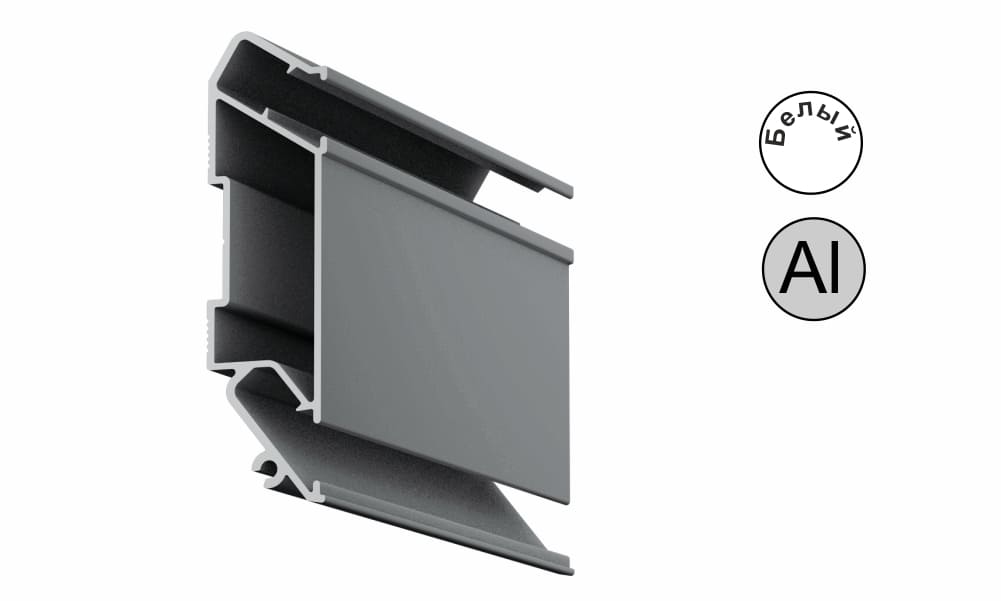 Фото товара ALTEZA для ниш Sigma PLUS для ниш, БЕЛЫЙ (2м) (20 м/уп)