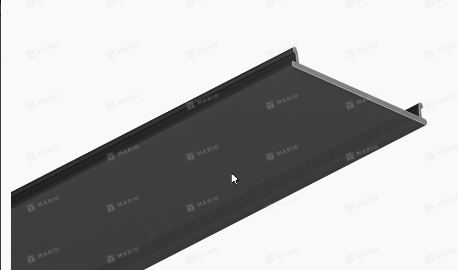 Фото товара Экран 34 мм FLEXY SCREEN чёрный (в упак 50м)