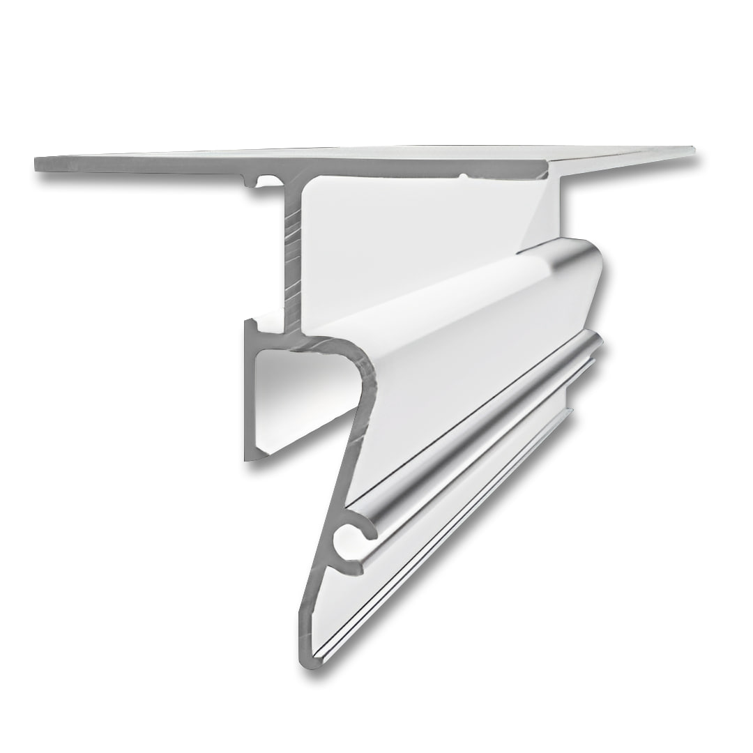 Фото товара А2 Профиль ALTEZA парящий под вставку ПОТОЛОЧНЫЙ матовый БЕЛЫЙ (Contour-Pro LED) 2 м 24 м\уп